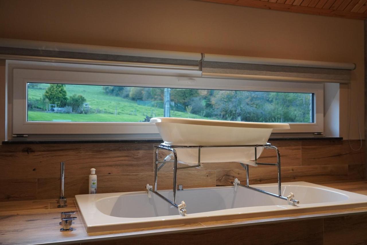 "Petite Perle En Haute Ardenne" Avec Vue Sur La Vallee, Cabine Infra-Rouge Et Bain Balneo Lierneux Екстер'єр фото